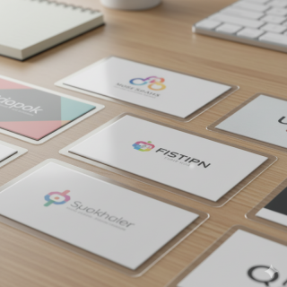 Plastification à chaud de petits formats (cartes, badges, étiquettes)